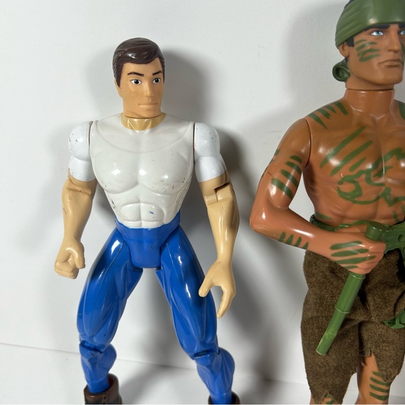FIGURINE Action Man Hasbro Jungle Hercules, Peter Superhero Lot Of 3 - Picture 4 of 6